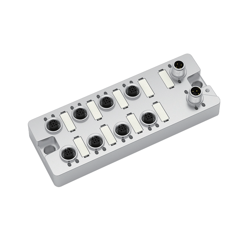 금속 IP67 I/O 연결 알루미늄 케이싱 I/O-Link
